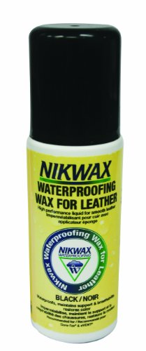 Nikwax Sponge-on Waterproofing Wax for Leather, Clear, 125ml