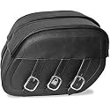 Saddlemen Rigid Mount Universal Slant Saddlebag - --/Black
