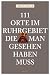 111 Orte im Ruhrgebiet, die man gesehen haben muß