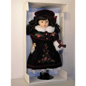 Victorian Collection: Genuine Porcelain Doll By Melissa Jane, Limited Collector's Edition... by