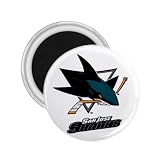 San Jose Sharks Logo Souvenir Magnet 2.25" Free Shipping