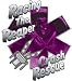 Racing the Reaper Star of Life EMT EMS Purple 4 Reflective Decal