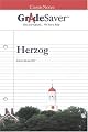 GradeSaver (tm) ClassicNotes Herzog Study Guide