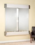 Cottonwood Falls Stainless Steel Mirror Wall Fountain