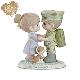 Precious Moments My Love Goes With You Marine Figurine by The Hamilton Collection