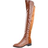 Breckelles Kansas-14W Riding Boots,9 B(M) US,Tan Pu Suede