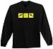 Show Jumper Squares Horse & Rider Black Long Sleeve T-Shirt