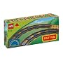 LEGO Duplo: Legoville Curved Track 6 Pieces (2735)