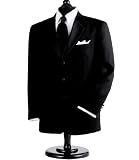 Black 3-Button Tuxedo Jacket