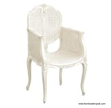 Chateau French Chair with Rattan