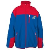 Kansas Jayhawks NCAA Poly Dobby Full Zip Polar Fleece Jacket