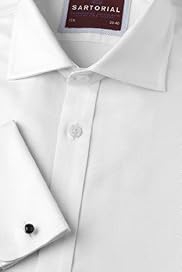 Savile Row Inspired Sartorial Slim Fit Pure Cotton Weave Shirt