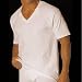 White Cotton V-Neck T-Shirts for Men - Pack of 3 - by Beverly Hills Polo Club