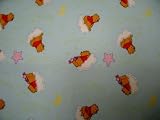 Sale Season SheetWorld Fitted Portable / Mini Crib Sheet - Pooh In A Cloud - Made In USA