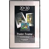 MCS Acrylic & Corrugated Back Poster Frame for a 20 x 30 Photograph, Black #22040