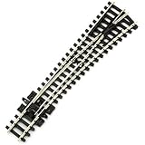 Peco N Scale Code 80 Insulfrog #6 Right-Hand Turnout