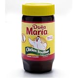 Dona Maria Chicken Boullion 15.8 Ounce Glass Jars Pack of 4 by Dona Maria