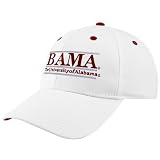 The Game Alabama Crimson Tide White 3-Bar Nickname Adjustable Hat