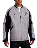 NBA Men's San Antonio Spurs Tip Off Midweight Jacket (Grey, X-Large)