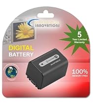 6HR NP-FH100 BATTERY - SONY DVD108 DVD308 DVD408 DVD508