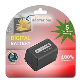 6HR NP-FH100 BATTERY - SONY DVD108 DVD308 DVD408 DVD508