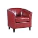 BEST Preston Red Club Chair