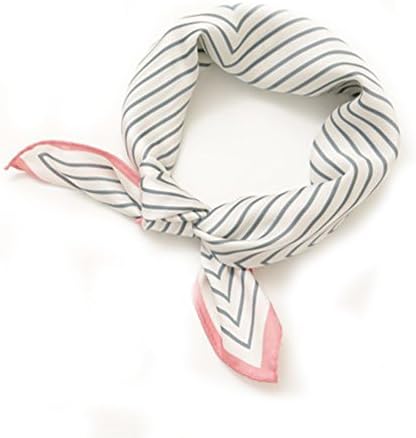The Genie Marine Square Petit Scarf (Pink)