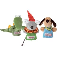 Sigikid 49935 - My little theatre, Fingerpuppe Seppl, Kasper, Krokodil