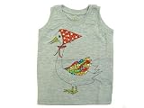 Mademoiselle papillon No sleeve Tee 【ミスティグレー size