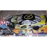  : Mark Martin Batman Justice League Pfizer Yellow Black Ford Taurus Hotwheels 1/24