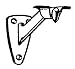 ACE 01-3048-381 HEAVY DUTY HANDRAIL BRACKET(pack of 10)
