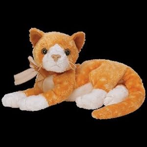Amazon.com: TY Beanie Baby - TABS the Cat: Toys & Games