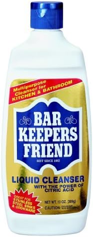 Liquid cleanser - Bar Keeper's Friend Soft Cleanser 13 oz Bottle (Set of 4)