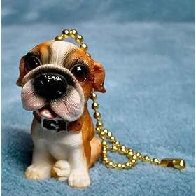 Bull Dog Bulldog Puppy Ceiling Fan Pull Pulls Set of 2 by Pets