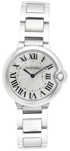 Cartier Midsize Ballon Bleu Stainless Steel Watch 