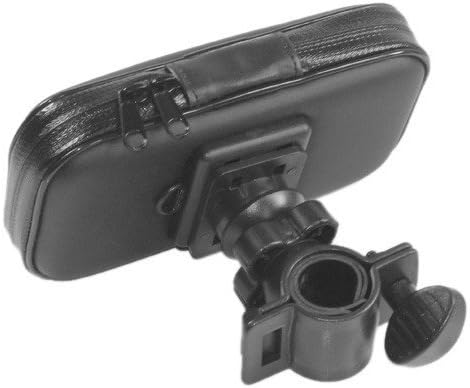 Zonman® Black Weather Proof Case Bag Bike Mount for Smart Mobile Phone Bicycle Holder for Apple Iphone 5s 5c 5 4s (Waterproof Case for Iphone 5s 5 4s)