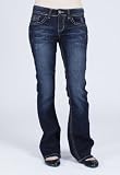 Wallflower Junior Legendary Bootcut Jeans in Rinse Vintage Wash