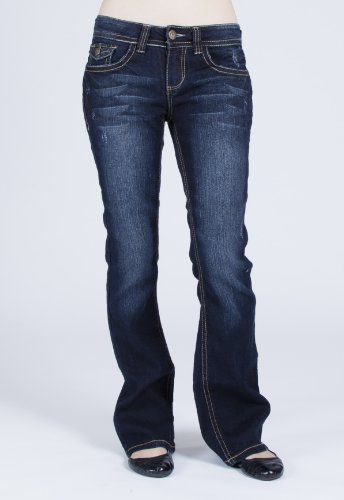 Wallflower Junior Legendary Bootcut Jeans in Rinse Vintage Wash product image
