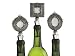 Photo Frame Bottle Stopper 3asstd Zinc Alloy&Pewter Dimensions 2 1/8 X 7/8 X 5 3/8 Set Of 6
