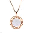 Necklace With 11.05ctw Genuine Amethyst in 14K/925 Gold plated Silver. Total item weight 8.0g Length 18in