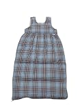 Tavolinchen 40/730-55-110 - Daunenschlafsack Englisches Karo bleu, Gr&ouml;&szlig;e 110 cm