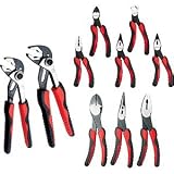 41yh1tp5XgL. SL160  Ampros Combo Pliers Set