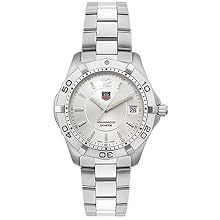 TAG Heuer Men s WAF1112 BA0801 Silver Aquaracer Watch