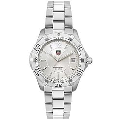 TAG Heuer Men's WAF1112.BA0801 Silver Aquaracer Watch