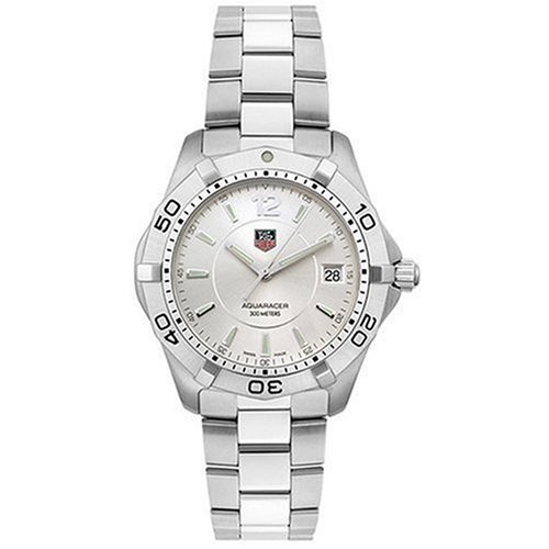 Save $546 – TAG Heuer Men’s Silver Aquaracer Watch #WAF1112.BA0801 | Famous Watches at Reerr :  aquaracer free buy silver