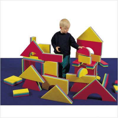 Edushape Multicolor Giant Blocks, Set of 32