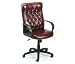 HIGH BACK VINYL OXBLOOD CHAIR