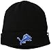 NFL Detroit Lions '47 Raised Cuff Knit Hat, Black, One Size