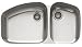 Franke VNX 120-37 Double Basin Stainless Steel Kitchen Sink Vision Series