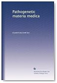 Pathogenetic materia medica
